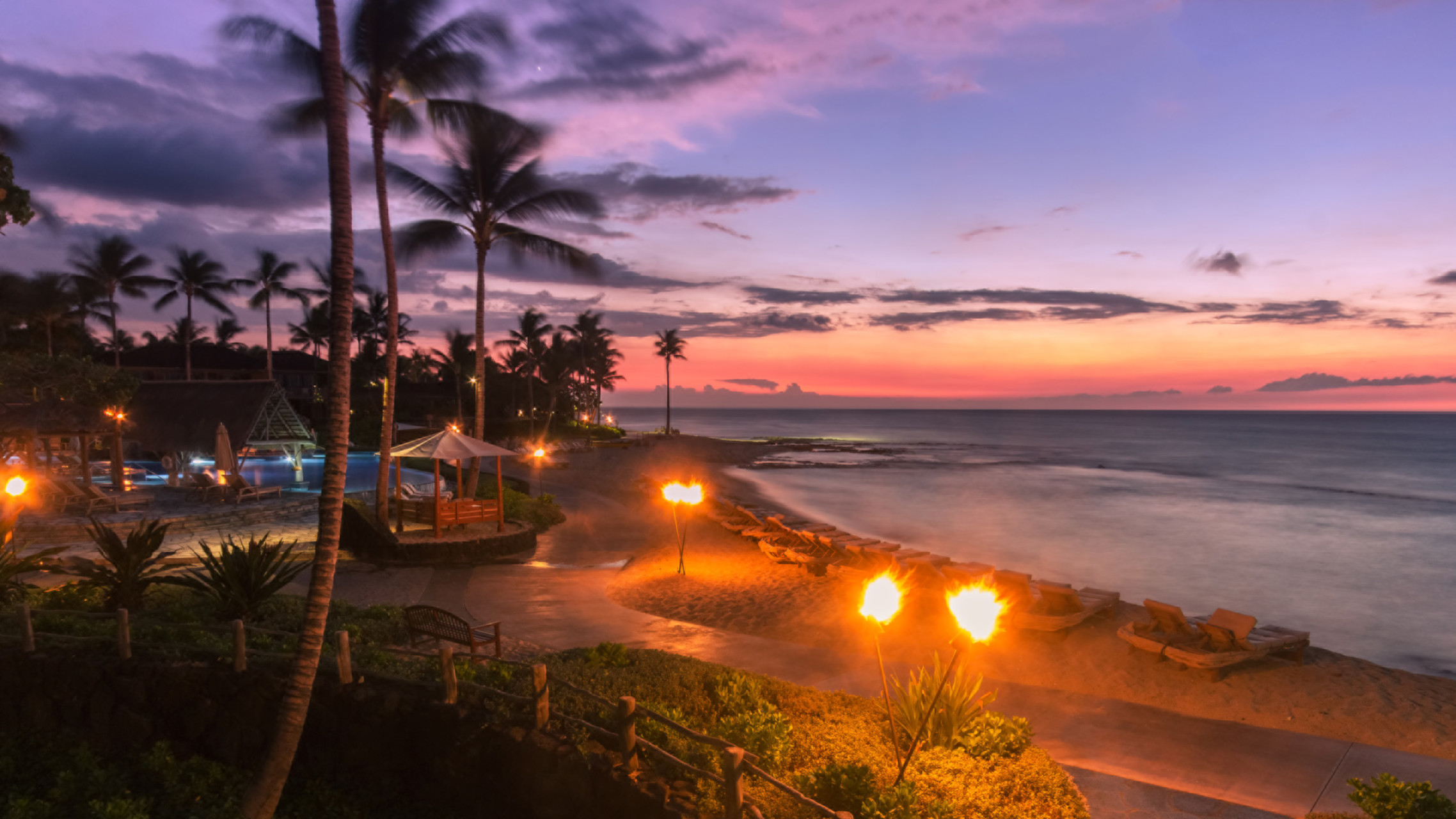 Hualalai resort on Hawaii's Big Island